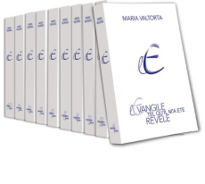 OEUVRE COMPLETE - L'EVANGILE TEL QU'IL M'A ETE REVELE TOMES 1 A 10 - MARIA VALTORTA