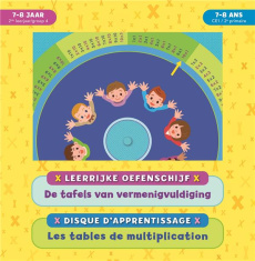 DISQUE D'APPRENTISSAGE - LES TABLES DE MULTIPLICATION (7-8 A) - COLLECTIF
