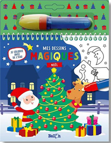 Noël. Avec un feutre d'eau