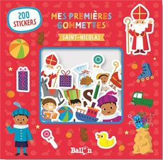 Saint-Nicolas. Pochette à gommettes