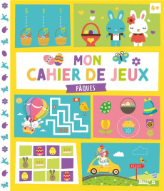 Mon cahier de jeux Pâques