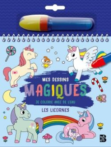 Les licornes. Avec un feutre d'eau - Martinez Emma