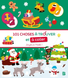 101 choses à trouver et à coller Joyeux Noël