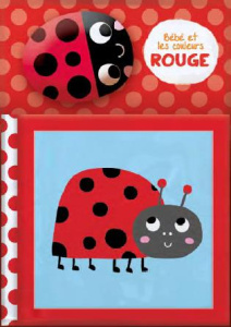 Mon livre hochet coloré Rouge