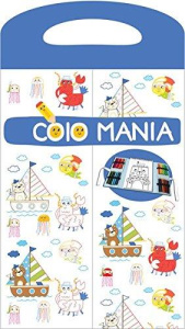 Colomania bleu foncé. Avec 24 crayons de couleur - COLLECTIF