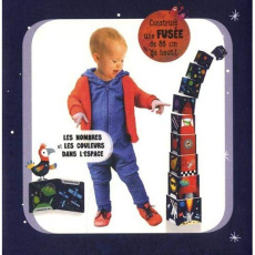 Ma fusée. Livre et cubes de construction - COLLECTIF
