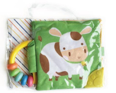 Le livre de la vache. Livre-hochet