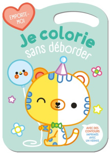 Je colorie sans déborder chat