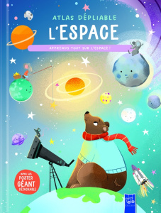 Atlas dépliable L'espace. Apprends tout sur l'espace ! - Ugolotti Sara