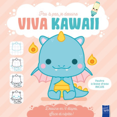 Le dragon. Viva Kawaii. Avec 1 feutre