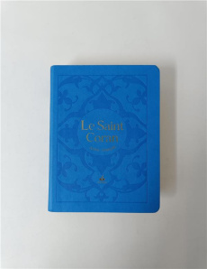 Le Saint Coran Arabe - Français. Souple, petit format, bleu - REVELATION R.