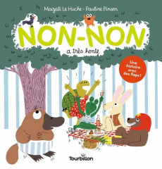 Non-Non : Non-Non a très honte. Une histoire avec des flaps ! - Le Huche Magali ; Pinson Pauline