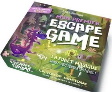 MON PREMIER ESCAPE GAME : LA FORET MAGIQUE - ESCAPE GAME ENFANT DE 2 A 5 JOUEURS - DE 5 A 7 ANS - MARCEL PIXEL