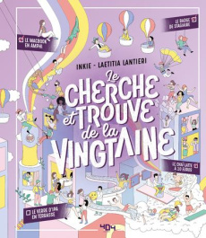Le cherche et trouve de la vingtaine - INKIE ILLUSTRATIONS