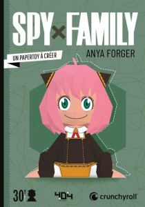 Spy x Family - Anya Forger. Un papertoy à créer - CRUNCHYROLL/TOUGUI