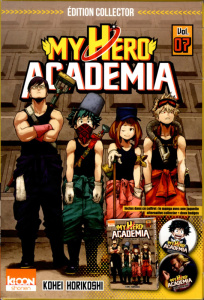 My Hero Academia Tome 7 : Katsuki Bakugo : les origines. Edition collector, avec 2 badges offerts - Horikoshi Kohei ; Le Quéré David