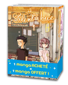 A silent voice Tome 1 . Avec A silent voice Tome 2 offert - Oima Yoshitoki ; Oudin Géraldine