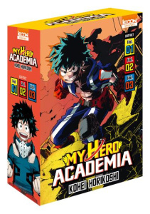 My Hero Academia : Coffret en 3 volumes : Tomes 1 à 3 - Horikoshi Kohei ; Le Quéré David