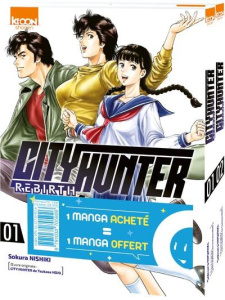 City Hunter Rebirth Tomes 1 et 2 : Pack en 2 volumes dont un offert - Nishiki Sokura ; Hojo Tsukasa ; Silvestre Jean-Ben