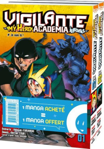 Vigilante My Hero Academia Illegals Tomes 1 et 2 : Pack en 2 volumes dont 1 offert - Furuhashi Hideyuki ; Court Betten ; Horikoshi Kohe