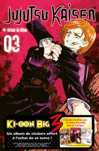 Jujutsu Kaisen Tome 3 : Retour de bâton. Avec un album de stickers offert - Akutami Gege ; Lamodière Fédoua