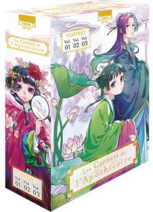 Les Carnets de l'Apothicaire - Coffret : Tomes 1 à 3 - Nanao Itsuki ; Nekokurage