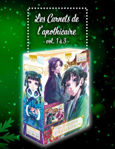 Les Carnets de l'Apothicaire - Coffret : Tomes 1 à 3 - Nanao Itsuki ; Nekokurage