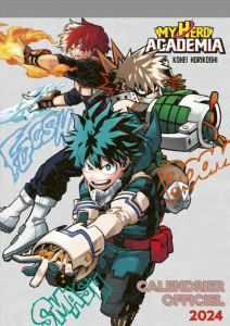 Calendrier My Hero Academia : Edition 2024 - Horikoshi Kohei