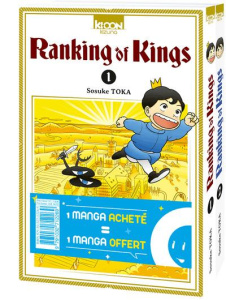 Ranking of Kings - Pack en 2 volumes : Tome 1 et 2 - Toka Sosuke