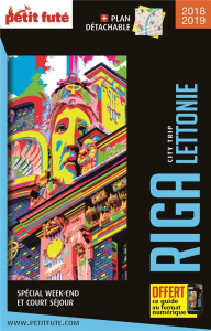 Riga. Lettonie, Edition 2018-2019, avec 1 Plan détachable - AUZIAS/LABOURDETTE