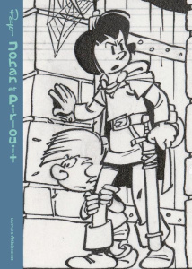 Johan et Pirlouit. Edition spéciale en noir & blanc - PEYO