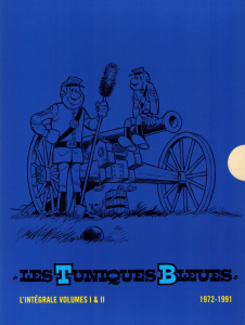 Les Tuniques Bleues - Intégrale Tome 1 et 2 : 1972-1991, Edition spéciale en couleurs - Salvérius ; Lambil ; Cauvin