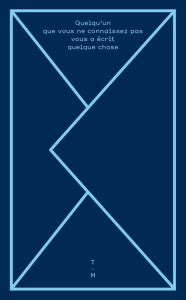 Quelqu'un que vous ne connaissez pas vous a écrit quelque chose - Dano Virginie ; Jaud David ; Morel François