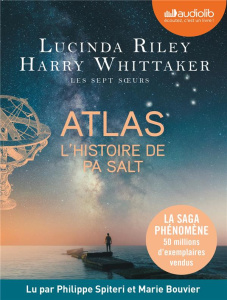 ATLAS, L'HISTOIRE DE PA SALT - LES SEPT SOEURS, TOME 8 - LIVRE AUDIO 2 CD MP3 - RILEY/WHITTAKER