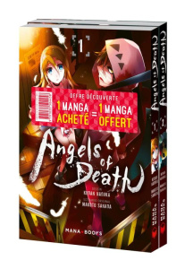 Angels of Death - Pack en 2 volumes, dont 1 tome offert - Naduka Kudan ; Sanada Makoto