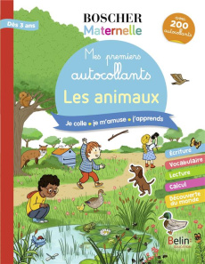 Les animaux. Avec 200 autocollants - Lascault Charlotte ; Della Malva Eléonore