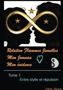 Relation flammes jumelles, mon jumeau, mon évidence. Tome 1, Entre idylle et répulsion - Soune Célya