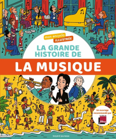 La grande histoire de la musique - Merlin Arnaud ; Cao Hélène ; Muizon Mathieu de