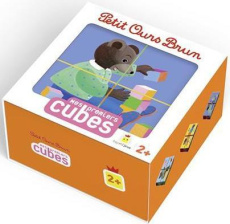 JEU PETIT OURS BRUN - MES PREMIERS CUBES - DES 3 ANS - BOUR DANIELE