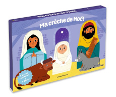 Ma crèche de Noël. Trois livres-santons et un décor - Vidal Marie-Christine ; Masson Marie-Elise