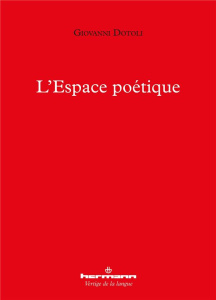 L'espace poétique - Dotoli Giovanni