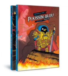 Poussin-bleu : Pack en 2 volumes : Tome 1, L'armure d'or ; Tome 2, Chacun pour son Dieu ! Edition li - MONSIEUR LE CHIEN