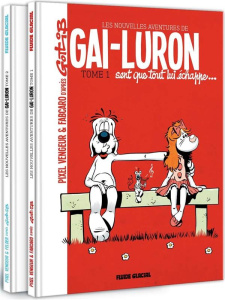 Les nouvelles aventures de Gai-Luron : Pack en 2 volumes : Tome 1, Gai-Luron sent que tout lui échap - PIXEL VENGEUR/FELDER