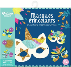 MASQUES ETINCELANTS - MA POCHETTE D'ARTISTE - GUESNE MAUDE