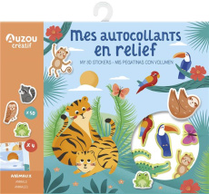 Mes autocollants en relief - Animaux - Choleva Paulina