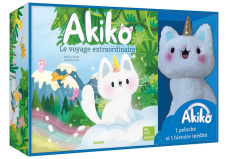 COFFRET AKIKO - LE VOYAGE EXTRAORDINAIRE - PELUCHE - RUFFIE/ORTAL
