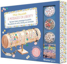 MA BOITE A BIJOUX - MES BRACELETS A MESSAGES EN LIBERTY - SHIILIA