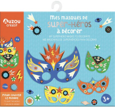 MASQUE DE SUPER-HEROS - MA POCHETTE D'ARTISTE - MERCIER JULIE