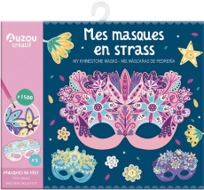 MASQUES EN STRASS - MA POCHETTE D'ARTISTE - MCGLOIN PAULA