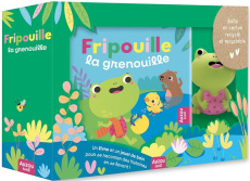 Fripouille la grenouille. Avec 1 jouet offert - Martinez Sigrid